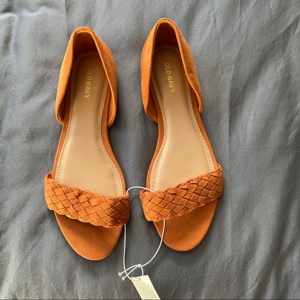 Old Navy Orange Flats